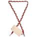 Beagles Fashion Gevlochten Telefoonkoord Phone Strap Burgundy