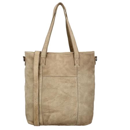 Hide & Stitches Shopper/Schoudertas Paint Rock Zand