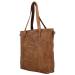 Hide & Stitches Shopper/Schoudertas Paint Rock Cognac
