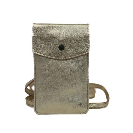 Bear Design Phone Bag Priya Telefoontasje Champagne