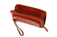 Bear Design Zip Around Portemonnee / Clutch Isa Rood