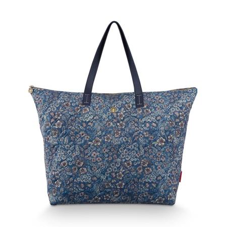 Pip Studio Tilda Tote Bag Large Quilted Daisy Dreams Blue