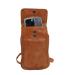Bear Design Phone Bag Romee Telefoontasje Cognac