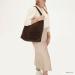 Charm London Suède Shopper Elisa Donkerbruin