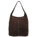 Charm London Suède Shopper Elisa Donkerbruin