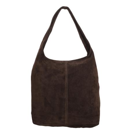 Charm London Suède Shopper Elisa Donkerbruin