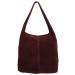 Charm London Suède Shopper Elisa Bordeaux