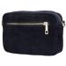 Charm London Suède Schoudertasje Camerabag Elisa Blauw