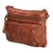Hide & Stitches Schoudertas Paint Rock Cognac