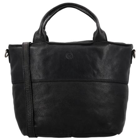 Hide & Stitches Handtas / Schoudertas Paint Rock Zwart