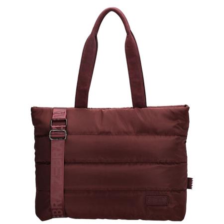 Zebra Trends Puffer Shopper/Laptoptas 15'' Elske Bordeaux
