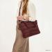 Zebra Trends Puffer Shopper/Schoudertas Elske Bordeaux