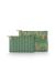 Pip Studio Toilettas Set Caryn Cosmetic Bag Combi Jabali Green