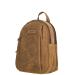 Enrico Benetti Leren Rugzak Genua Camel