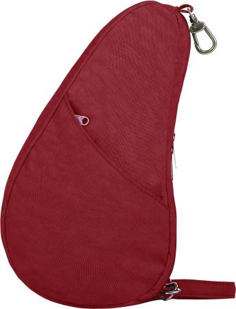 Healthy Back Bag Textured Nylon Baglett Garnet