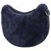 Hide & Stitches Suède Moon Bag Schoudertas Brazos Navy