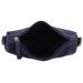 Hide & Stitches Suède Moon Bag Schoudertas Brazos Navy