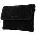 Hide & Stitches Suède Clutch/Schoudertas Brazos Zwart
