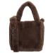 Beagles Faux Fur Schoudertasje Mini Barakaldo Mocha