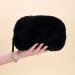 Beagles Faux Fur Toilettas Barakaldo Zwart