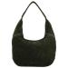 Hide & Stitches Suède Shopper/Buideltas Brazos Olijf