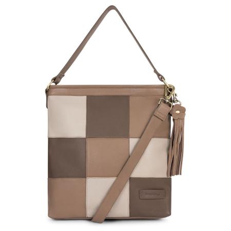 Bag2Bag Shopper/Schoudertas Lagos Multi Taupe