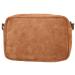 Charm London Suède Schoudertasje Camerabag Elisa Cognac