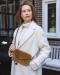 Chabo Bags Envelop Schoudertasje Rio Romy Suede Cognac / Bruin