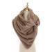 I'm Dutch Triangel Sjaal Teddy Ellmau Taupe