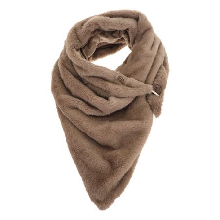 I'm Dutch Triangel Sjaal Teddy Ellmau Taupe
