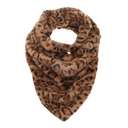 I'm Dutch Triangel Sjaal Teddy Ellmau Panter Natural