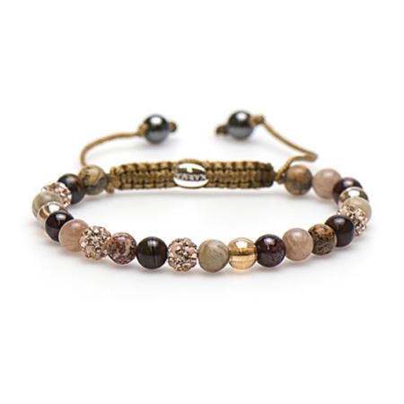 Karma Armband Spiral Ultimate Tango Rosé Crystal