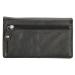 Double-D Overslag Portemonnee RFID Zwart