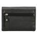 Double-D Overslag Portemonnee M RFID Zwart