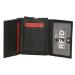 Double-D Overslag Portemonnee S RFID Zwart