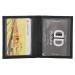 Double-D Pasjeshouder RFID Zwart