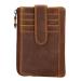 Hide & Stitches Sleuteletui met 4 Creditcardvakjes Japura Cognac