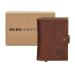 Hide & Stitches Portemonnee met Safety Wallet RFID Japura Cognac