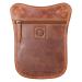 Leather Design Crossbody Schoudertas Hunter Bruin