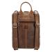 Leather Design Rugzak/Schoudertas Hunter Bruin
