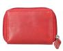 Leather Design Mini Wallet Portemonnee RFID Rood