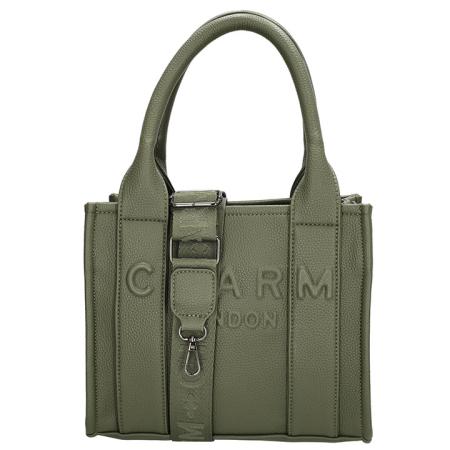 Charm London Handtas/Schoudertas Bond Natuur Groen