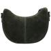 Hide & Stitches Suède Moon Bag Schoudertas Brazos Olijf