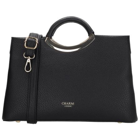 Charm London Handtas/Schoudertas Lucca Zwart