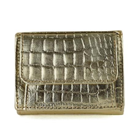 Bear Design Compacte Portemonnee Nana Champagne Croco