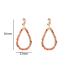 Day&Eve Hang Oorbellen Open Drop Topaz | Goud