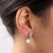 Day&Eve Creolen Smiley Hoop | Zilver