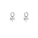 Day&Eve Creolen Dragonfly Hoop | Zilver