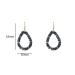 Day&Eve Hang Oorbellen Drop Dangle Blue Mix | Goud
