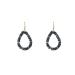 Day&Eve Hang Oorbellen Drop Dangle Blue Mix | Goud